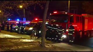 Jandarmeria, Pompierii, Poliția, Ambulanta și SMURD au aplaudat medicii, la Timișoara (Video)