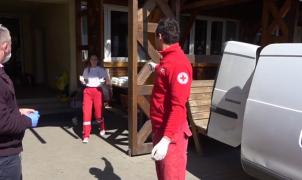 Carantină cu peripeții pentru voluntarii de la Crucea Roșie