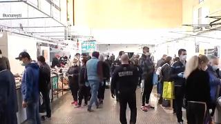 Aglomerație la cumpărături de pește proaspăt pentru Florii, în ciuda restricțiilor