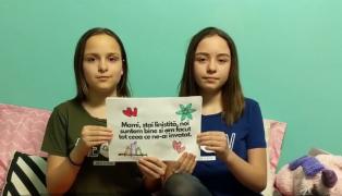 Surpriza unor copii pentru mama lor, medic în București: "Mi-au dat lacrimile" (Video)