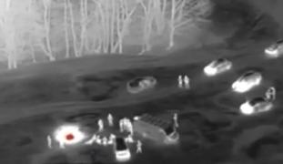 Grătar în miez de noapte, filmat cu drona. Cei 15 suceveni prinși au de plătit 30.000 de lei