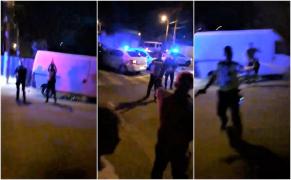 Imagini de la scandalul cu împușcături din București: "Uite Poliția, ia-i, mă, ia-i, revoluție!" (Video)