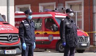 Nouă pompieri de la ISU Galaţi, depistaţi pozitiv cu noul coronavirus