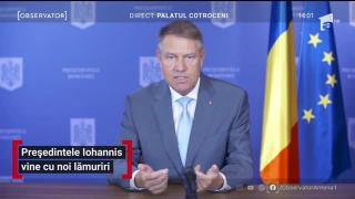 Klaus Iohannis vine cu noi lămuriri: Avem peste zece mii de infectări