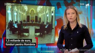 Observator Update, 23 aprilie, ora 15:00: 1,5 miliarde de euro, fonduri pentru România