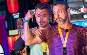 "Reactoarele" Răzvan Fodor și Sorin Bontea, felicitate de cei de la Nuclearelectrica pentru succesul de la Asia Express