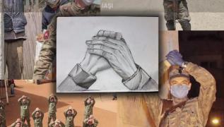 Gestul de mulţumire al unui bătrân din Iaşi a devenit salut internaţional