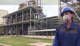 Cel mai mare combinat chimic din România produce dezinfectant