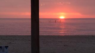 Răsăritul de soare văzut de la Vama Veche (Video)