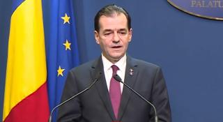 Premierul Ludovic Orban, declarații despre trecerea la starea de alertă