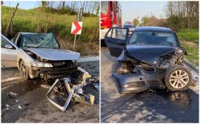 Peugeot dezintegrat la impactul cu un BMW, între Mireșu Mare și Tulghieș, 5 victime (Video)