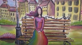 Un artist din Râmnicu Vâlcea înfrumusețează oraşul cu picturi stradale