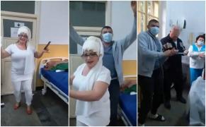 "Imnul coronavirusului" cântat de pacienți la Spitalul Județean Botoșani: "Hai, hai, cu salvarea, hai" (Video)