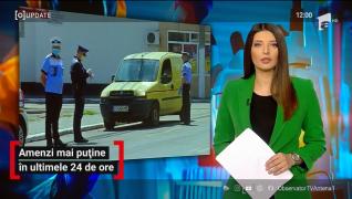Observator Update, 9 mai, ora 11:00: Amenzi mai puține în ultimele 24 de ore
