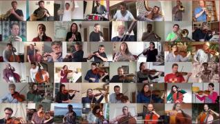 Chiar și separați, artiștii cântă împreună din izolare