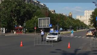 Primul weekend cu străzi circulate doar de pietoni în centrul Bucureştiului