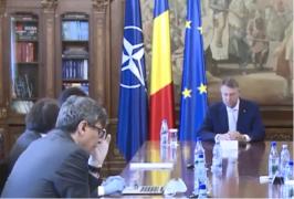 Klaus Iohannis, întâlnire cu liderii Partidului Național Liberal la Vila Lac
