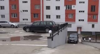 Parcare demnă de o metropolă, într-o comună din Bistriţa Năsăud