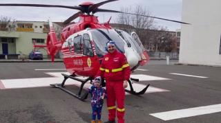 Un asistent SMURD din Timişoara, salvator pentru propriul copil