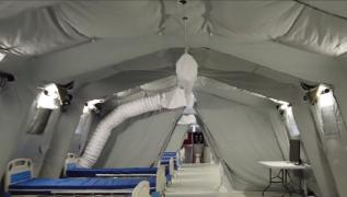 Construcția spitalului COVID din Iași, blocată chiar de pandemie