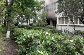 Explozie într-un bloc din Iași. Un bărbat și mama lui de 76 de ani se aflau în casă - video