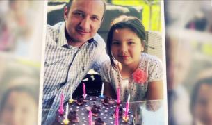 Un băieţel al cărui tată a luptat în prima linie, a reprezentat grafic ceea ce înseamnă bătălia cu pandemia