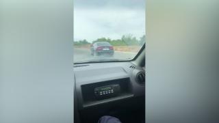 Cum a început urmărirea cu poliţiştii, filmată în Iaşi