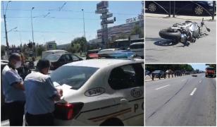 Copil de 10 ani lovit mortal de un motociclist, pe Calea Văcărești, în Bucureşti (Video)