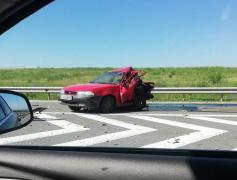 Cielo strivit pe autostrada A3, la ieșirea spre Turda. Un mort după un impact devastator (Video)