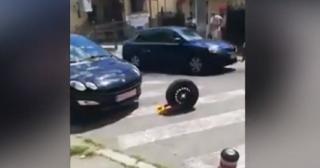 Plângere penală împotriva unui șofer recalcitrant care a refuzat să plătească doi lei pentru un loc de parcare