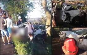 Scene dramatice după accidentul mortal din Chirnogeni: "Pui, zi ceva să te aud! Luptă pentru copiii noștri" (Video)