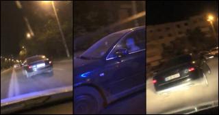 Goană nebună după un Audi, pe străzile din Iași. Polițiștii l-au filmat pe șoferul beat, în timpul urmăririi (Video)