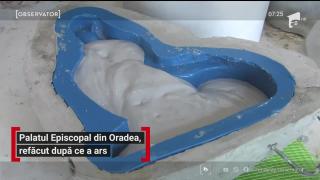 Palatul Episcopal din Oradea a fost refăcut după ce a ars