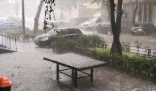 Grindina, ploile torenţiale şi vijeliile au măturat România