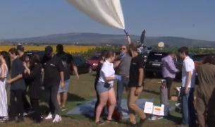 O echipă de ingineri români au lansat un satelit experimental în Buzău