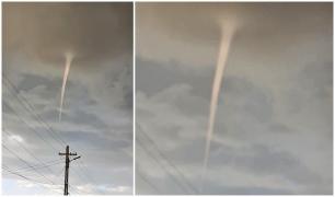 Un nor Cumulonimbus, generator de tornade, a fost filmat în Prahova (Video)