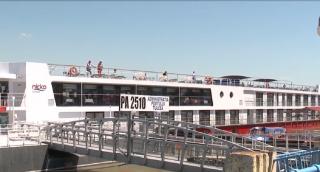 S-a deschis sezonul navelor de croazieră în Delta Dunării