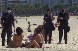 Mai multe plaje din lume, închise din cauza nerespectării restricțiilor impuse de pandemia de coronavirus