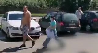 Proprietarul unui magazin chinezesc,bătut cu bestialitate de un român pentru că l-a rugat să îşi pună masca de protecţie