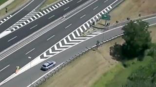 Autostrada A34 din Italia blocată de un român care a ameninţat că are o bombă în maşină