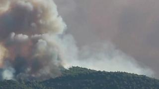 Incendiu de amploare în pădurile din sudul Greciei