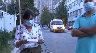 Suspecți de Covid, alungați cu forța din spitalul din Galați pentru că nu mai sunt teste Covid