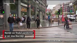 Libertatea este mai importantă decât infectarea cu virusul pentru mii de nemţi