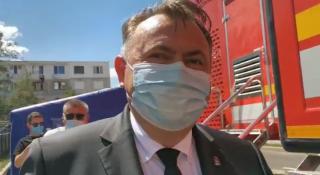 Nelu Tătaru, martor la un moment jenant în Galați, după ce ușa unităţii mobile ATI s-a blocat (Video)