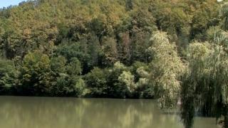 Peisaj de poveste la lacul de acumulare Vida, din Bihor