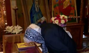 Enoriașii din Sibiu se închină la sabia lui Ştefan cel Mare