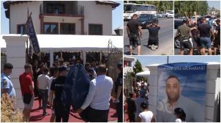 Jale mare în Rahova, sicriul cu Emi Pian a fost adus acasă. Sute de oameni îl plâng pe interlop (Video)