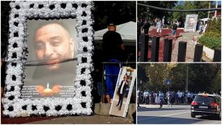 Sicriul cu Emi Pian, întâmpinat la cimitir cu aplauze, petale de trandafir și covor roșu (Video)