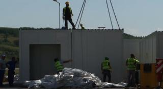 Spitalul modular din Iași, promis din mai, încă nu a fost inaugurat