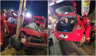 Accident mortal pe litoral. O tânără de 20 de ani a pierdut controlul volanului după ce ar fi lovit un câine (Video)